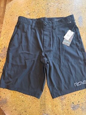 Brand new ROVE Men's Black Hybrid Performance Shorts